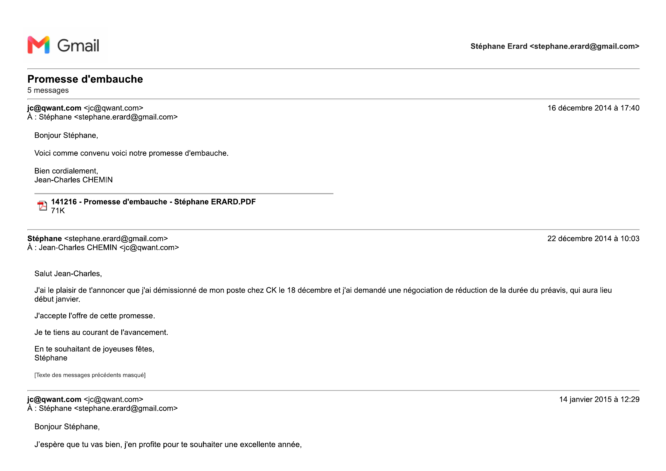 Fil Gmail Promesse d'embauche - page 1 sur 3